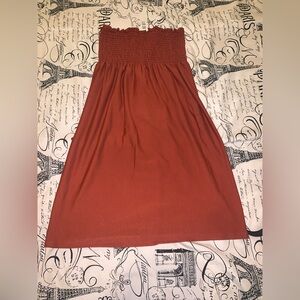 Rust Orange Women's Skirt